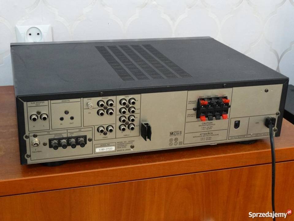 Amplituner Harman Kardon HK3300 mocny i sprawny Amplitunery Jasło sprzedam