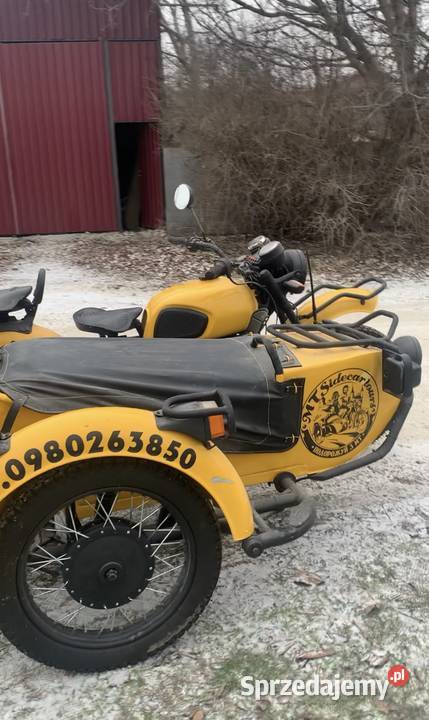 Motocykl Dnepr MT 11 produkcji 1989 manualna Dniepr Poznań