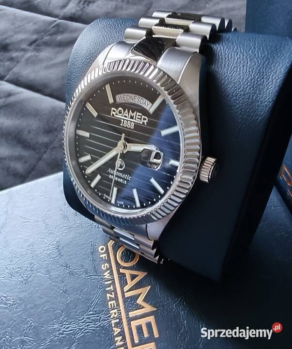 Szwajcarski zegarek automatyczny Roamer Kraków