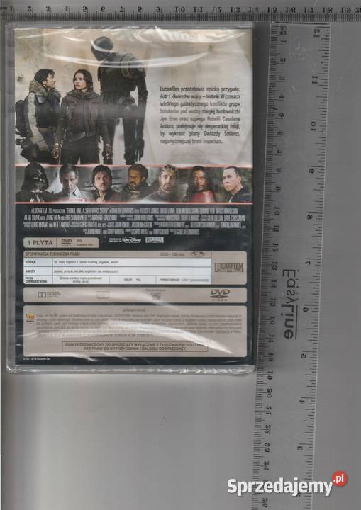 Łotr 1 Gwiezdne wojny historie Star Wars DVD DVD