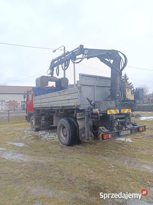 MAN 17232 Pojazd specjalny Wywrotka HDS 558000km Specjalne Kożuchów sprzedam