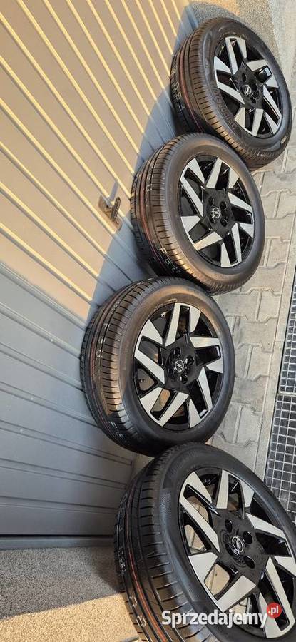 Oryginalne koła Opel Mokka R17 4x108Opony letnie dolnośląskie Jelcz-Laskowice