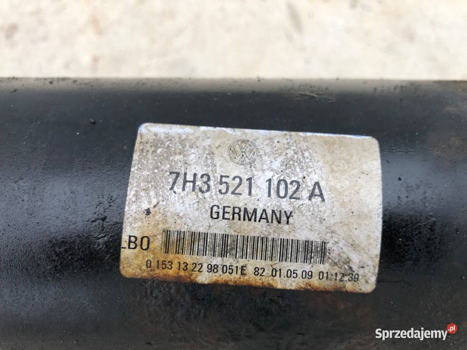 WAŁ NAPĘDOWY TYŁ VW TRANSPORTER T5 Bus 0315 25 podkarpackie