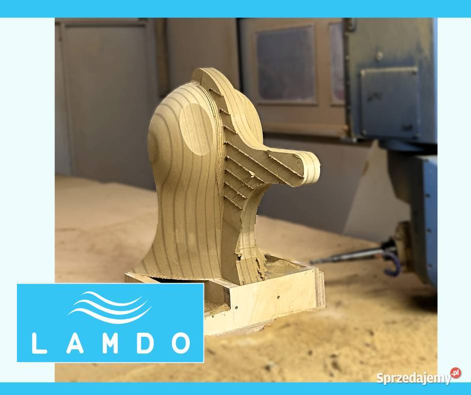 Drukowanie 3D Usługi CNC frezowanie w drewnie Giżycko