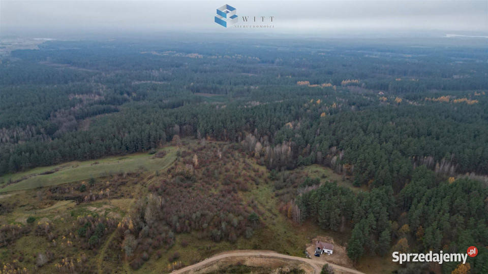 sprzedaży gruntu Majdy 10143m2 gaz