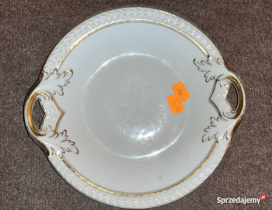 Secesyjna patera na ciasto wyprodukowana Carl Gdańsk sprzedam