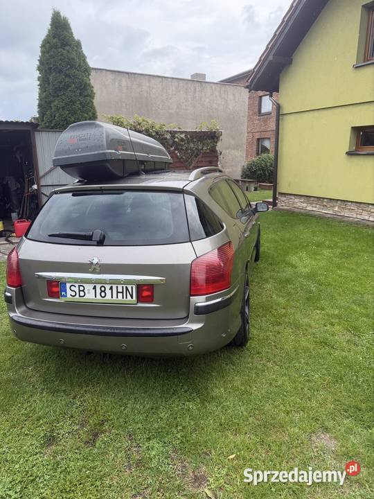 Peugeot 407 welurowa tapicerka Rybnik
