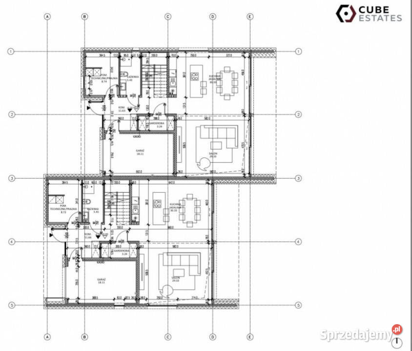 Villa Radość luksusowy dom basenem blacha Sprzedaż Warszawa