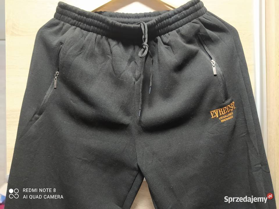 Spodnie męskie ocieplane dresowe Studzieniec