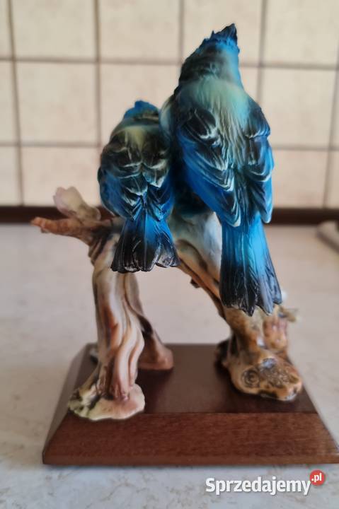 Piękna figurka ptaków E FARINA