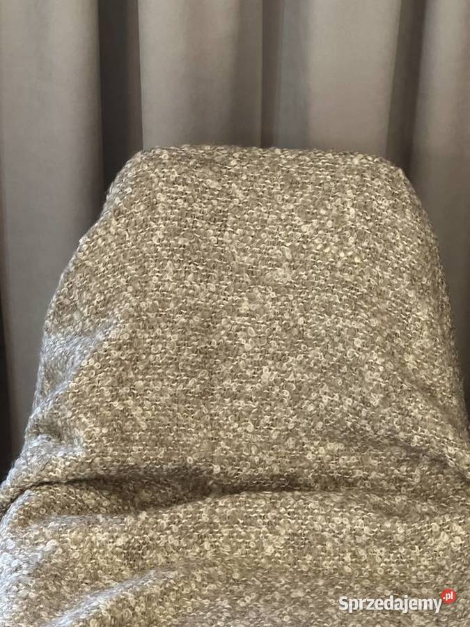 Koc IKEA STOCKHOLM pled beżowy 130x170 Łódź