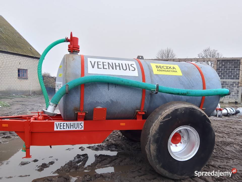 Beczka asenizacyjne beczkowoz4500 litra Ocynk Beczkowozy kujawsko-pomorskie Radziejów