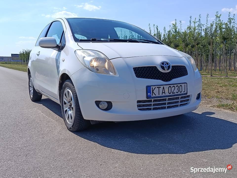 Toyota Yaris 2009 małopolskie Wierzchosławice
