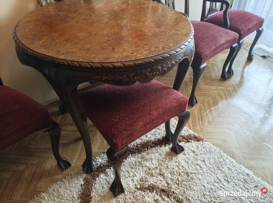 Komplet mebli gabinet antyk