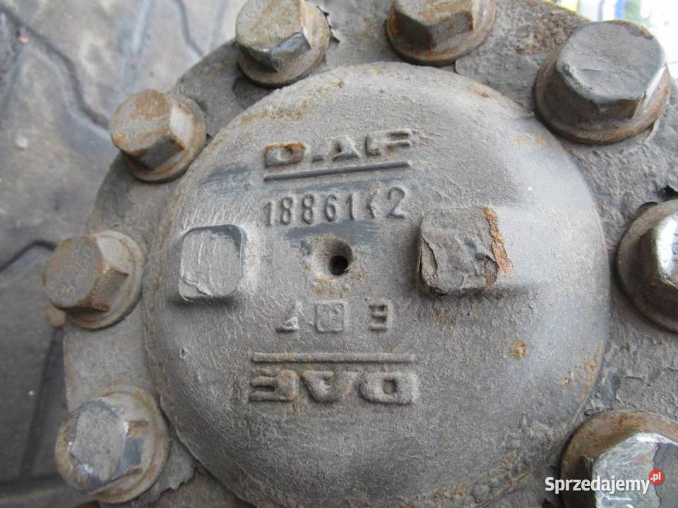 MOST DYFER TYŁ DAF N 264 Van minibus ciężarowe