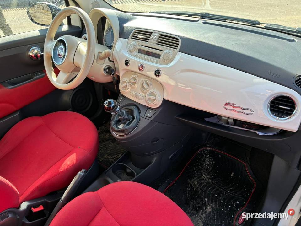 Fiat 500 niski przebieg Ławki