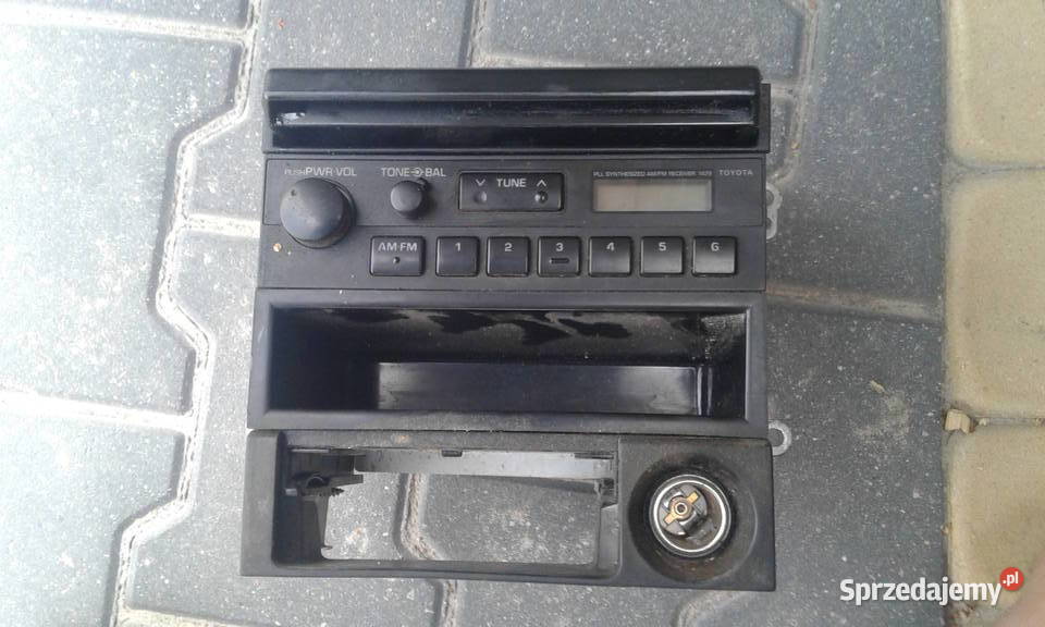 Radio toyota supra celica camry Wyposażenie wnętrza Łomża