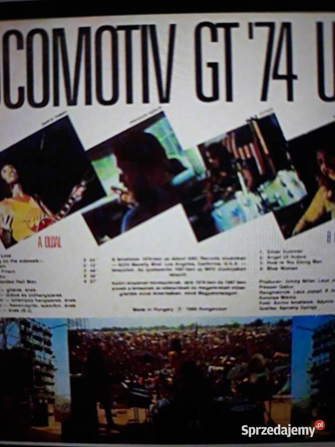 Archiwum węgierskiego rocka LOCOMOTIV GT Rzeszów