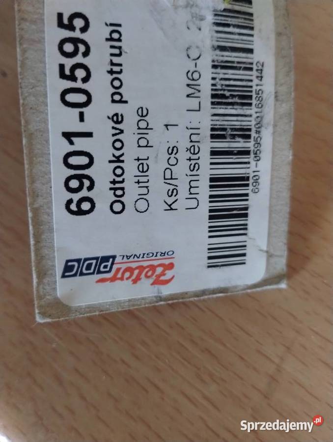 Kolektor wody zetor 69010595 rura wodna oryginał lubelskie Janów Lubelski