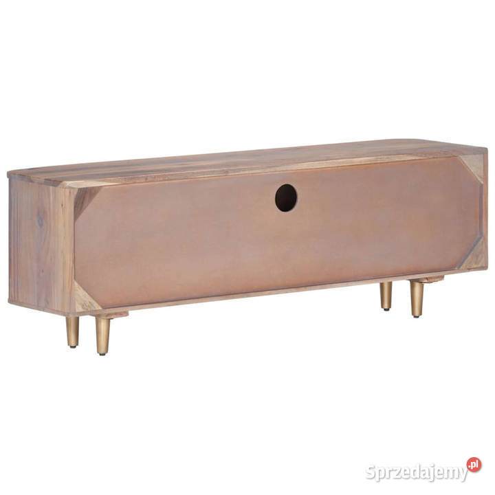 Szafka pod TV 118x30x40 lite drewno akacjowe mazowieckie Warszawa