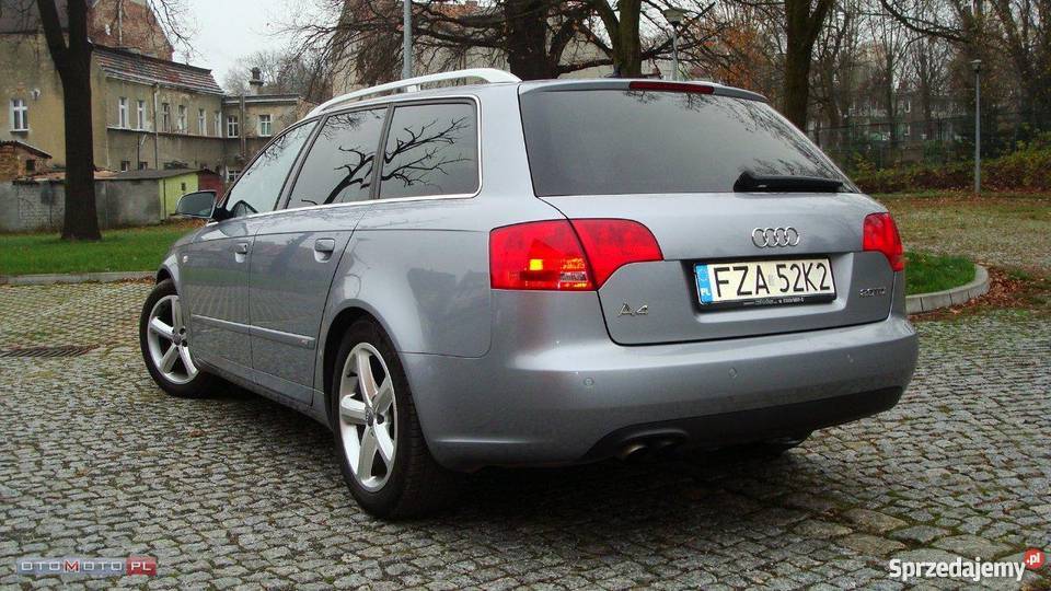 Audi A4 B7 Full S Line Navi Skóra Bi Xenon 140KM Głogów sprzedam