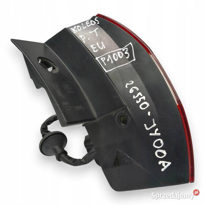 LAMPA PRAWA Renault Koleos I 20072016 tylna osobowe Chełm sprzedam