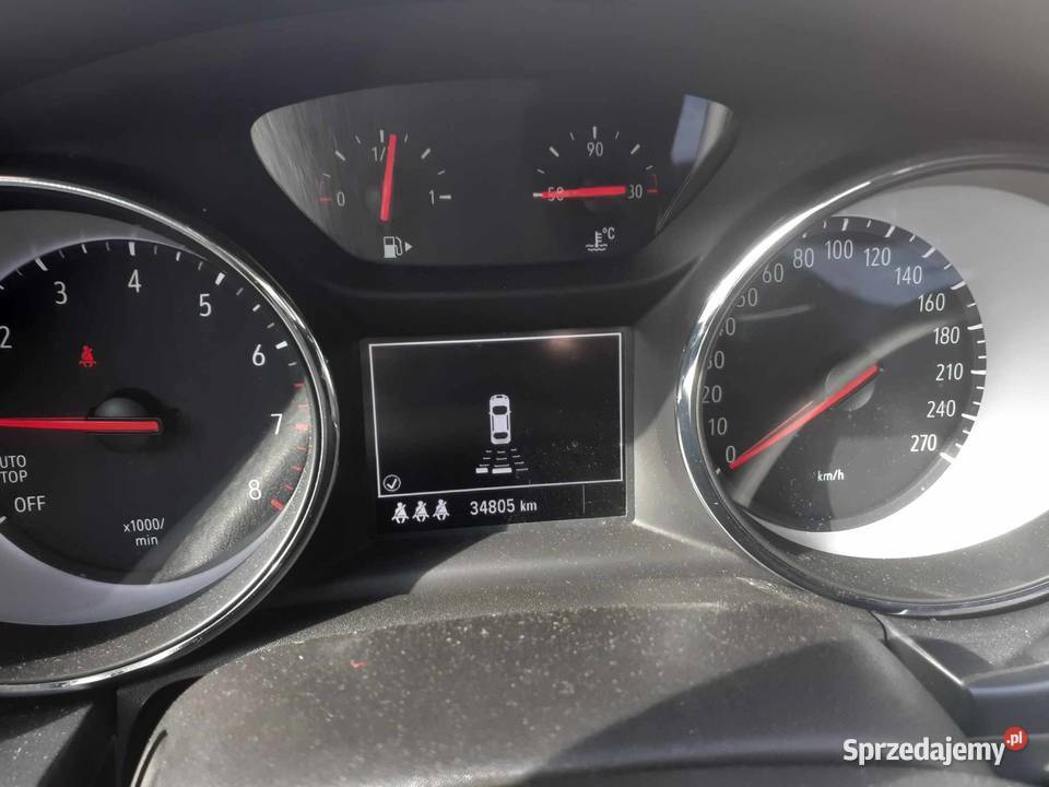 OPEL ASTRA K 35000 CZUJNIKI ARKOWANIA BENZYNA wielkopolskie Ostrów Wielkopolski