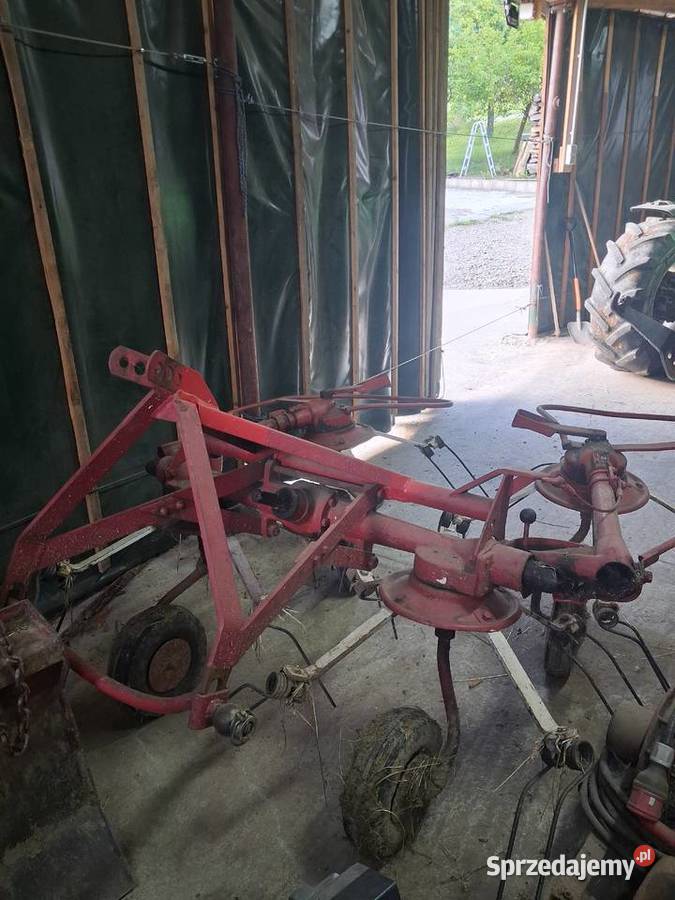 Przewrcarka pająk przetrząsarka Fahr Fella małopolskie Limanowa