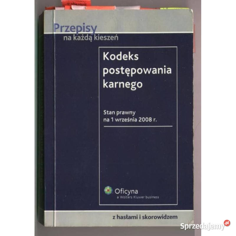 Kodeks Postępowania Karnego 2008 Łódź