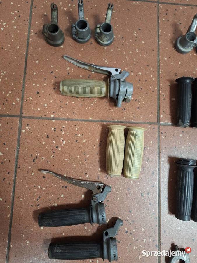 Ryś Żak Romet Komar klamki rolgaz gumy manetki Strzyżów