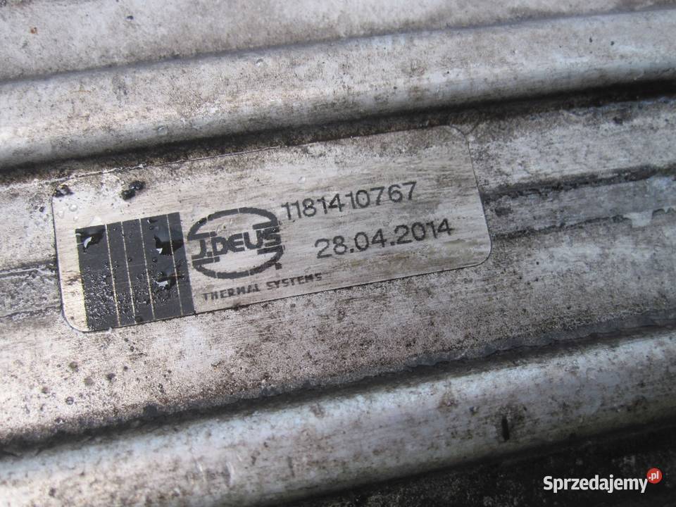 GIULIETTA LIFT 14r intercooler 1181410767 Kielce