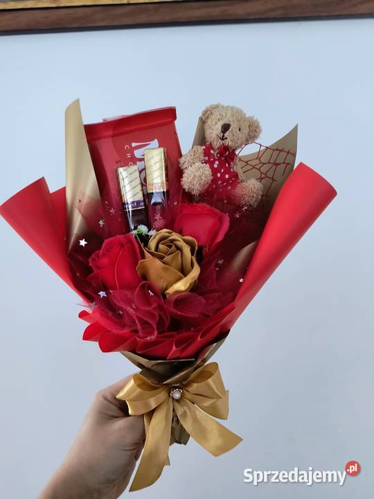 Bukiet kaskadowy walentynki Milonki