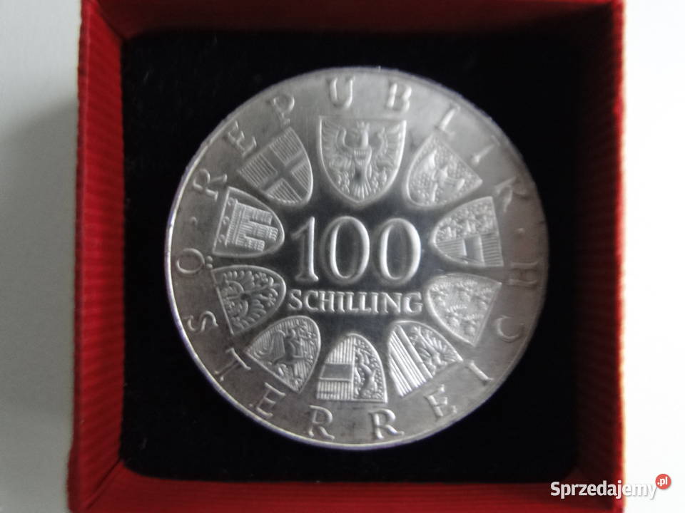 00 Schillingów srebro Austria 1976 r Igrzyska Warszawa sprzedam