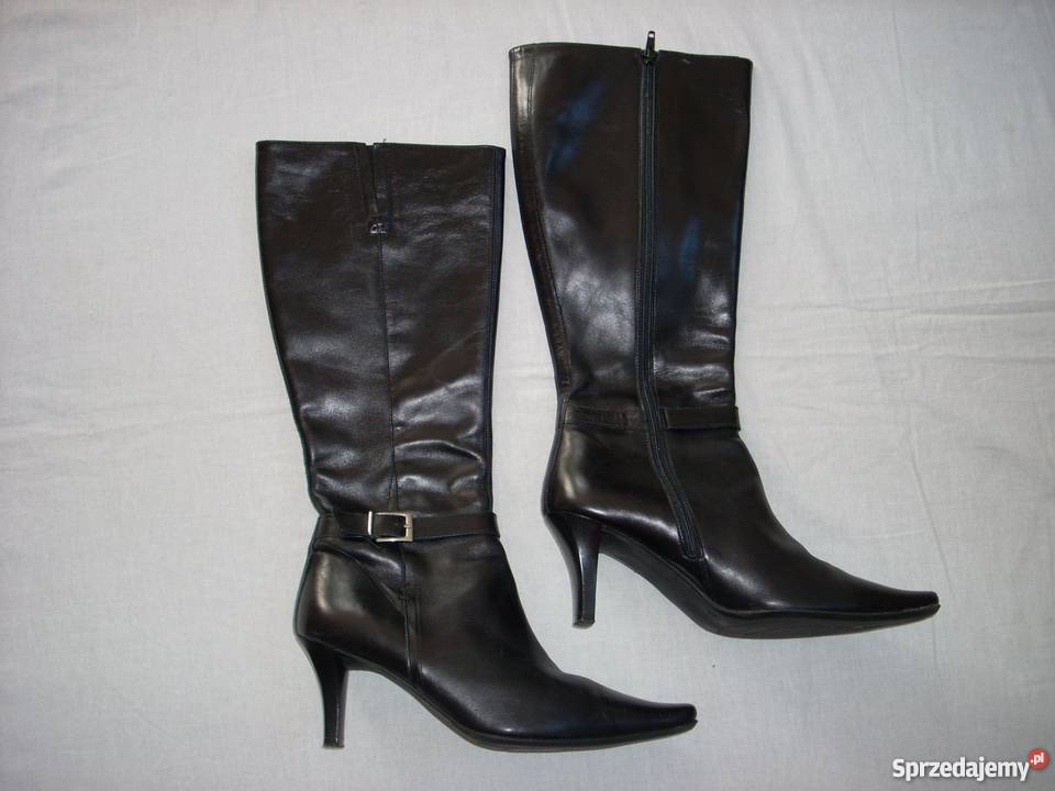 5TH AVENUE skóra kozaki skórzane j nowe 39 skóra Nowy Sącz