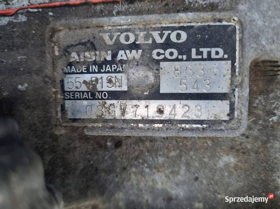Volvo V50 C30 S40 II 25 T TURBO AUTOMATYCZNA osobowe Janów