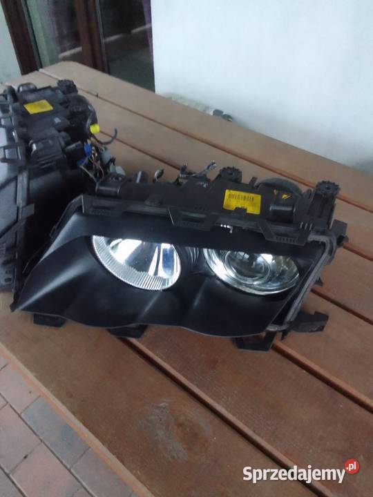BMW E46 sedan kombi lampy przednie lift Xenon Obrzycko