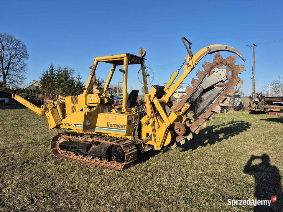 Pługoukładacz Vermeer Flextrak 75 Koparki mazowieckie