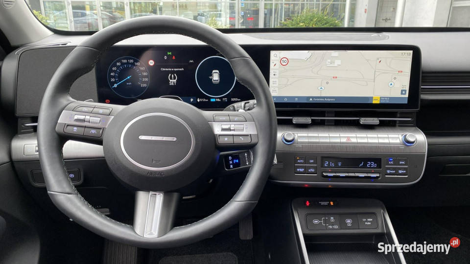 Hyundai Kona 65 kWh zasięg 514 EXECUTIVE Pompa światła do jazdy dziennej Bydgoszcz