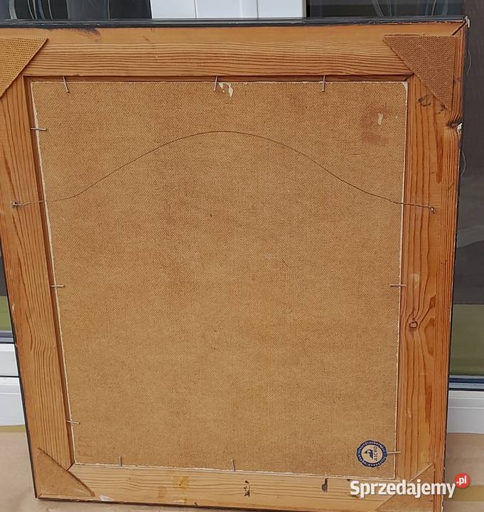 Polne kwiaty w wazonie szpachla obraz olejny sprzedam