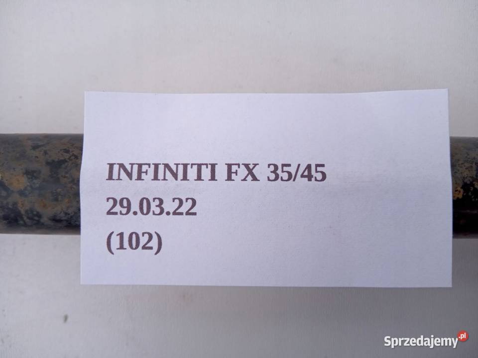 WAHACZ PROSTY TYŁ PRAWY LEWY INFINITI FX35 FX45 Nowy Tomyśl