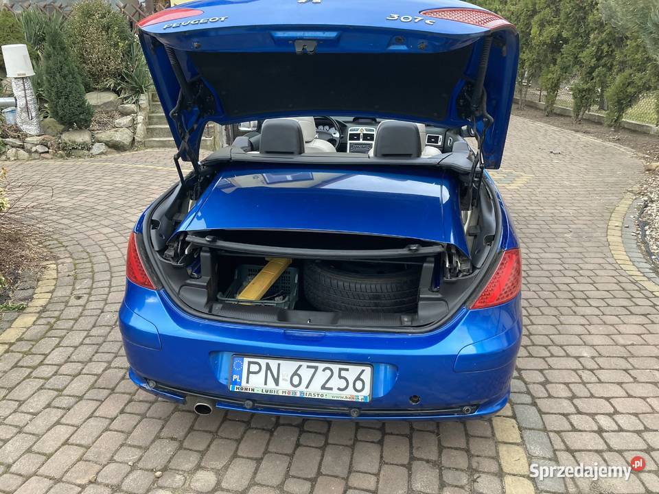 Peugeot 307 CC benzynagaz 2004 19973 136 poduszka powietrzna Konin