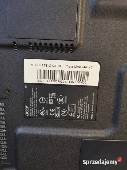 Laptop Acer TravelMate 244FXC Władysławów