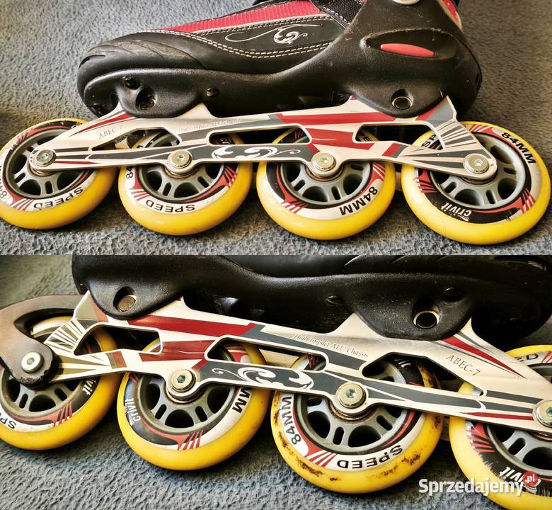 Rolki CRIVIT rozmiar 380 wkładki 245 Zapasowy Skating Piotrków Trybunalski