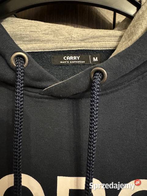 Bluza męska M Carry granatowa z printem z śląskie Częstochowa