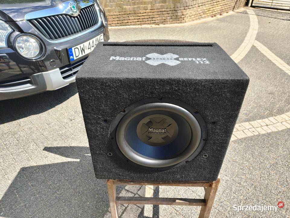 Skrzynia basowa bassowa subwoofer Magnat Xpress skrzynie basowe i tuby Niegowonice