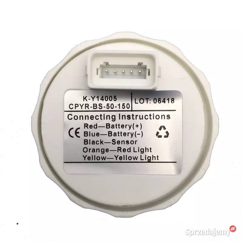 Wskaźnik Temperatury Oleju 52mm KUS seria Sea V