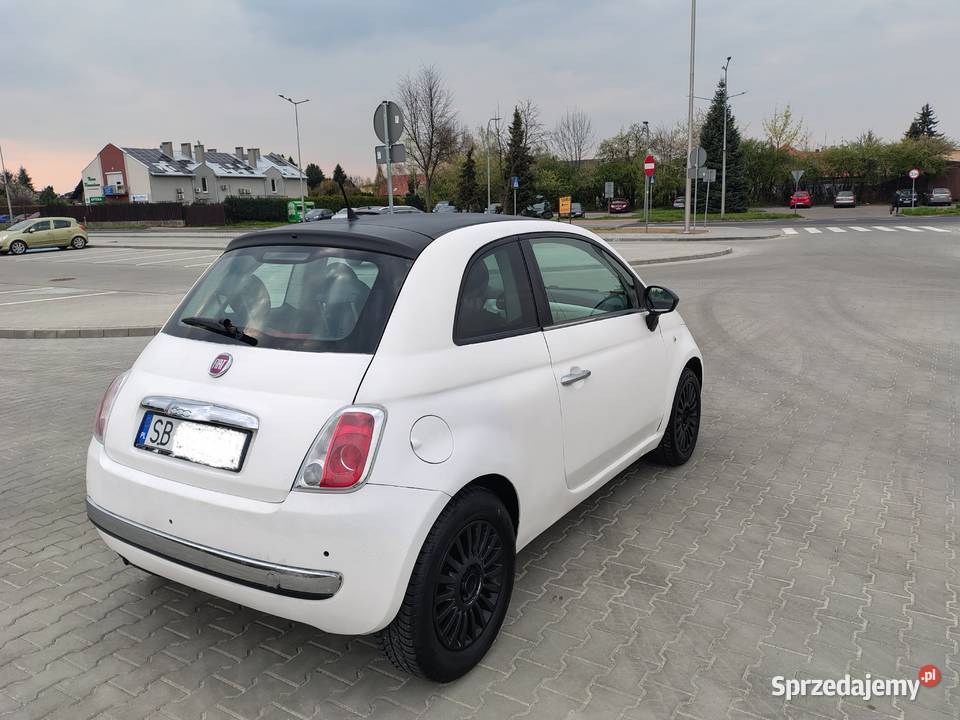 Fiat 500 12 BenzynaGAZ Sprawny 2008r Możliwa 240000km Wilamowice
