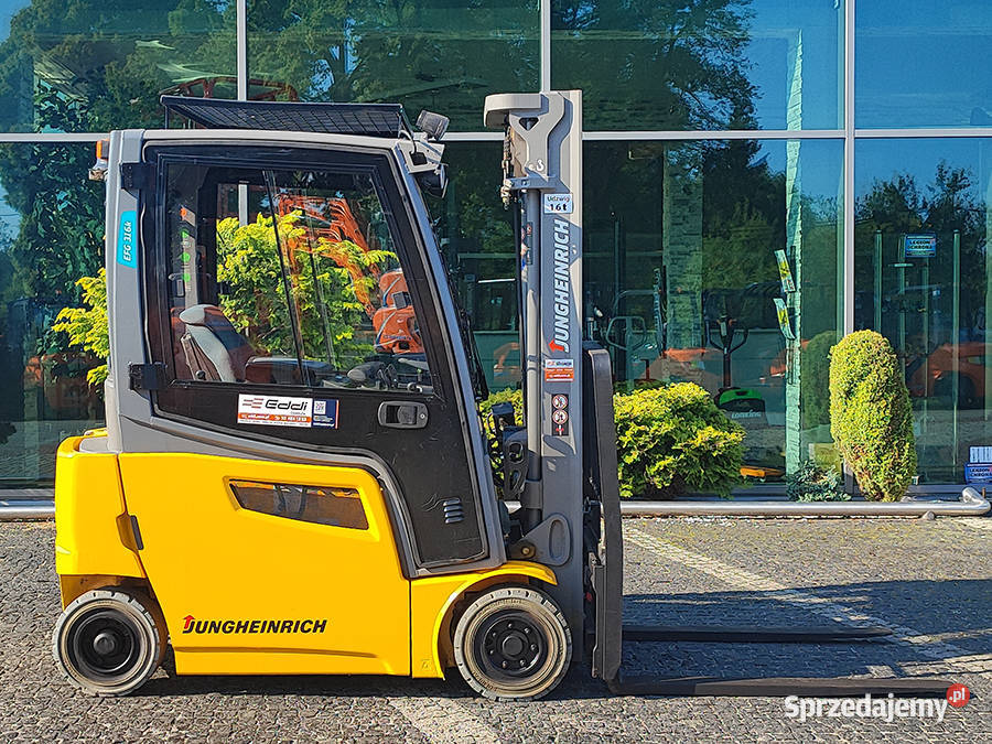 Wózek widłowy elektr Jungheinrich EFG316k 16 t Kęty