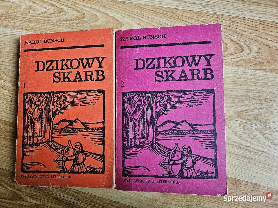 101Karol Bunsch Dzikowy skarb część 1 i 2 Książki i Podręczniki Bydgoszcz
