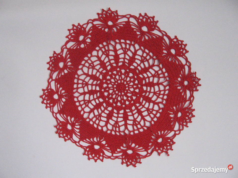 serwetka szydełkowa Ostrów Wielkopolski